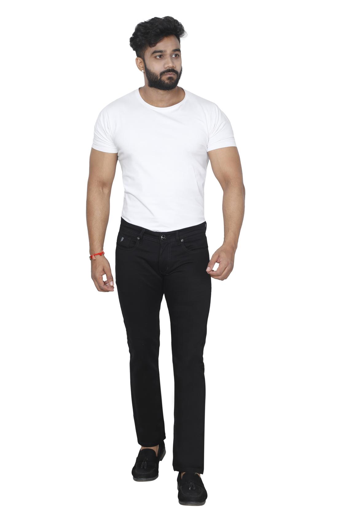 Jet Black Trousers