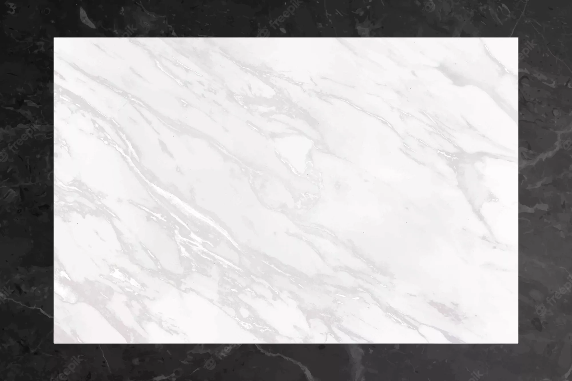 White marble slab