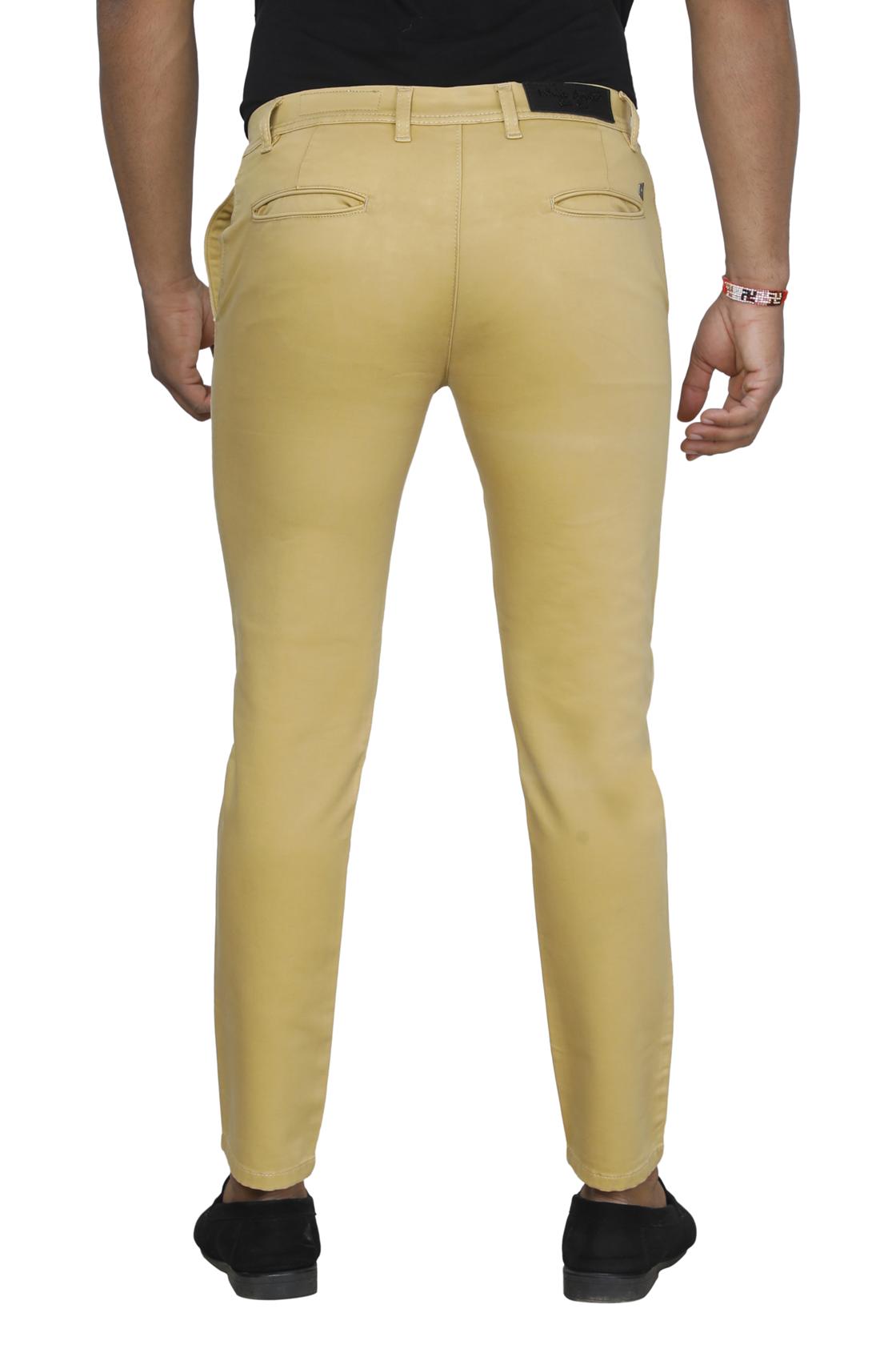 Mustard Trousers-back view