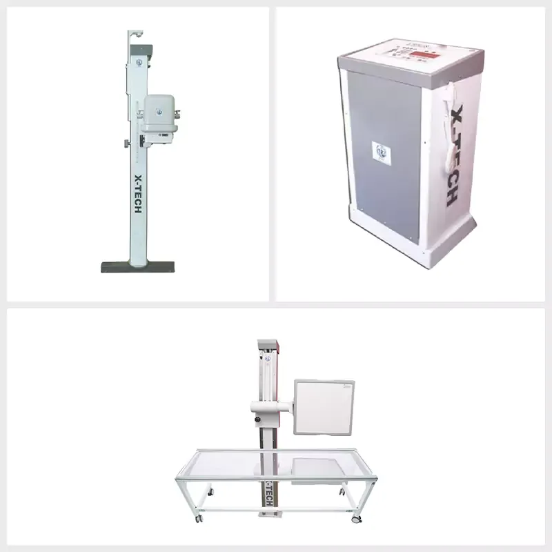 Floor to Ceiling Fixed X-Ray Machine with DR Systems and Transparent MOBITEX Table