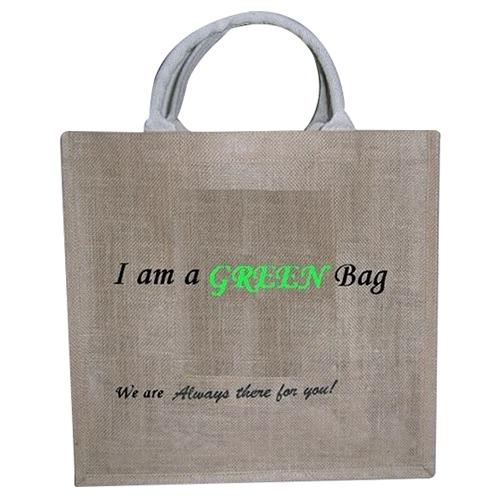 Green Jute Bag