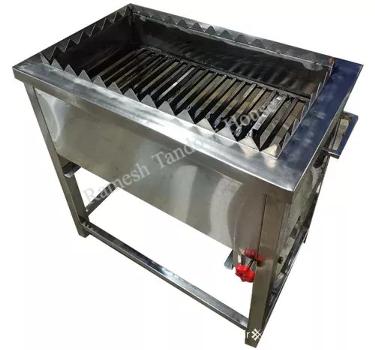 BAR BE QUE (S.STEEL BBQ & IRON BBQ) COUNTER TYPE S.STEEL GAS BAR BE QUE , BARRELL BAR BE QUE 		