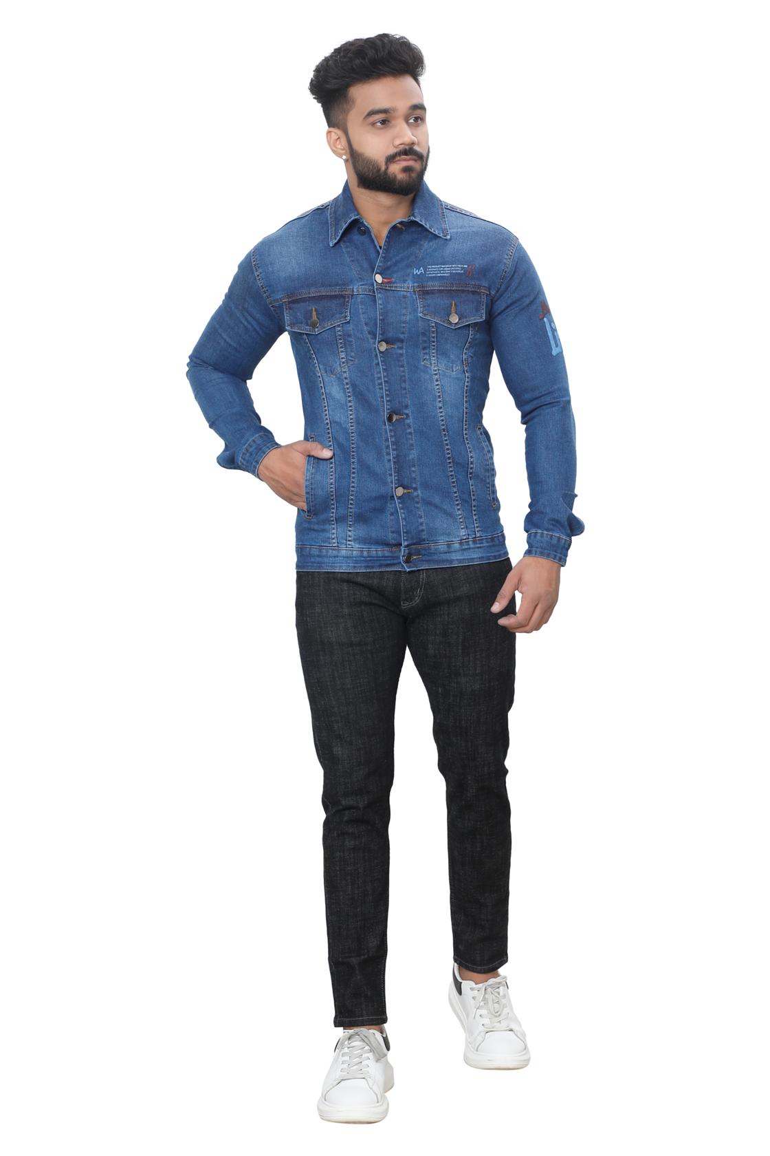 Casual Dark Blue Jackets