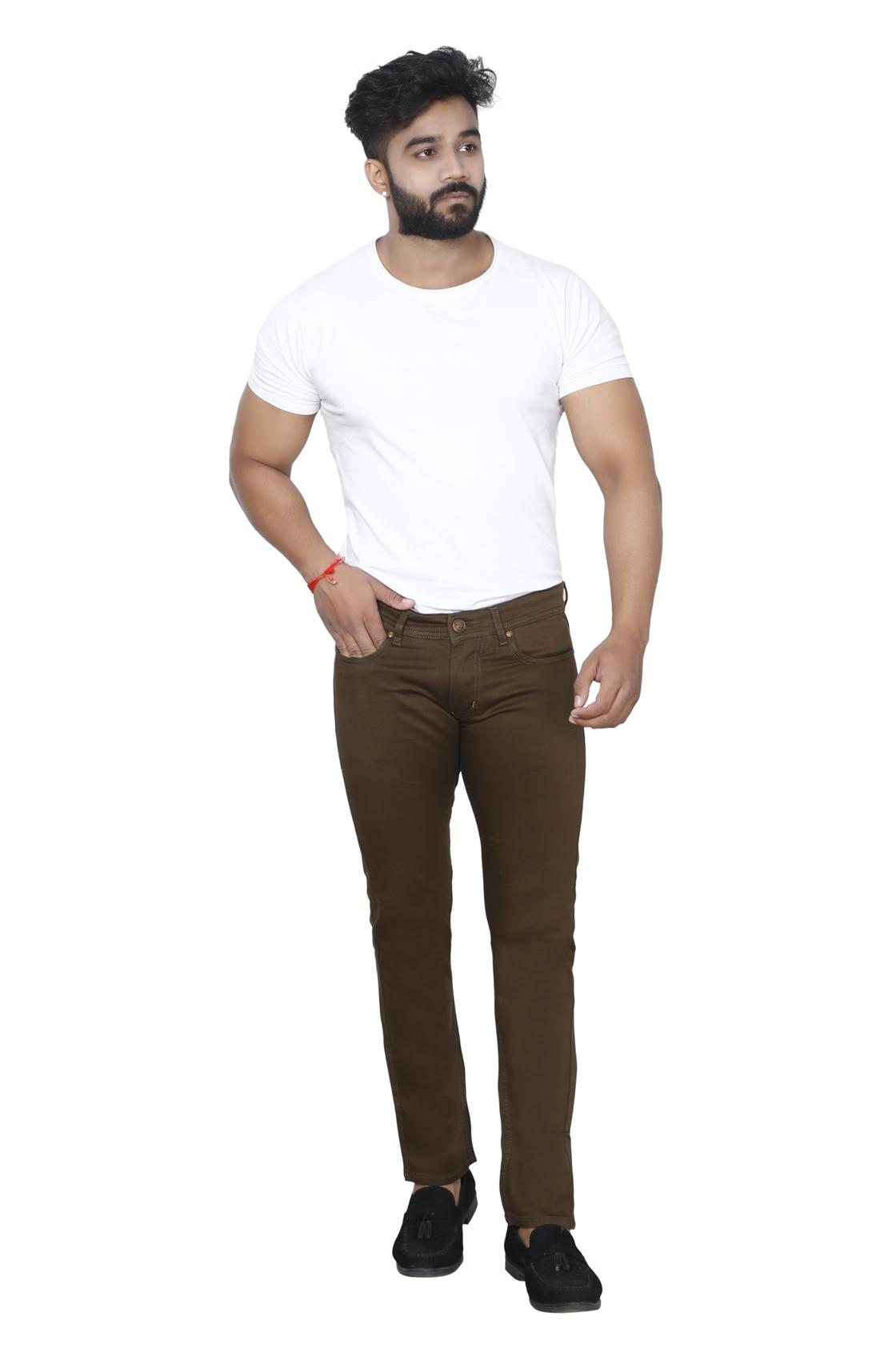 Dark Brown Trousers