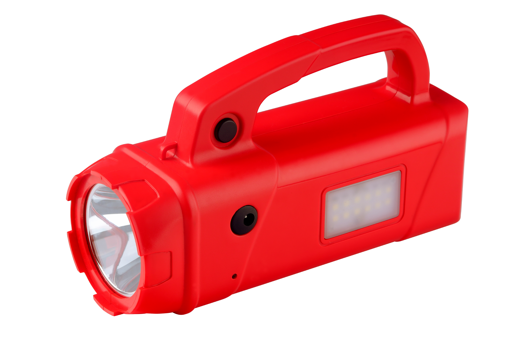 Rechargeable LED Torch with side Light