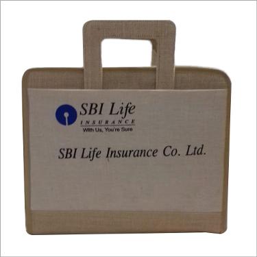 Printed Jute Conference Bag