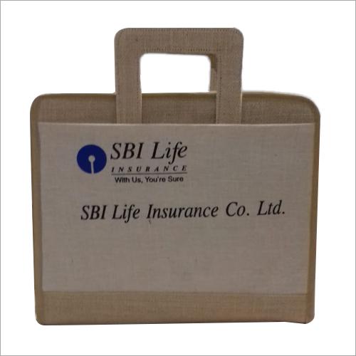 Printed Jute Conference Bag