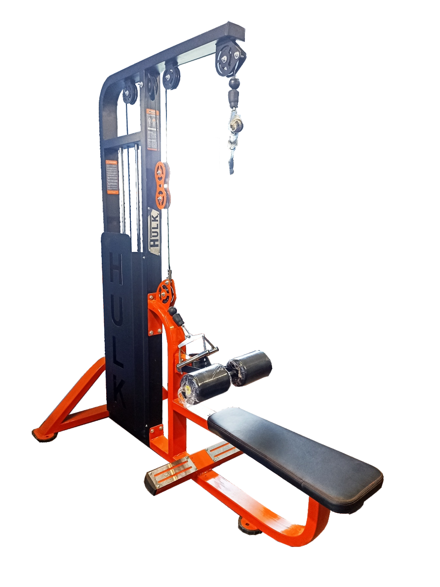 Lat pulldown with row