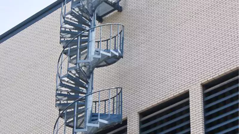 Fire Exit Stair Case 