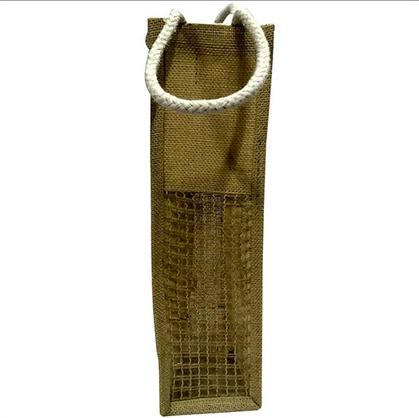 Jute Wine Bag