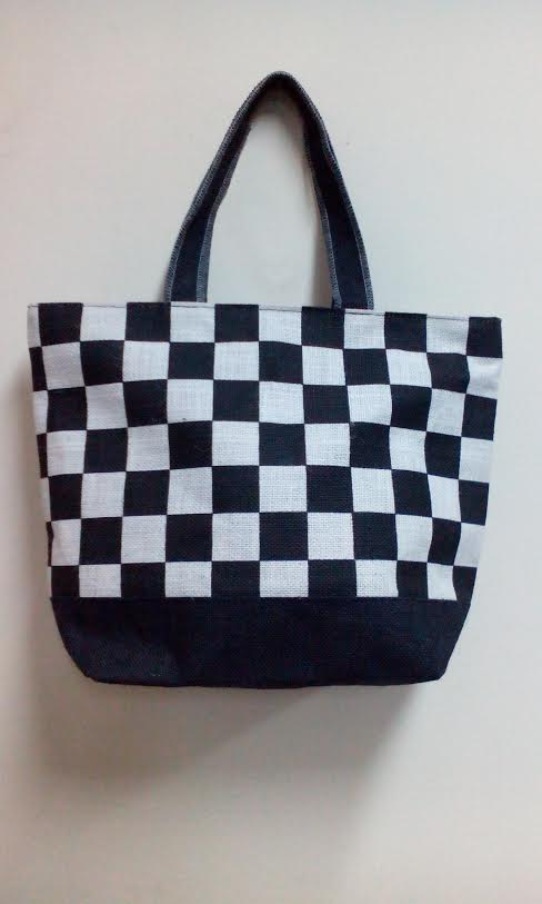 Printed Jute Hand Bags for Ladies 