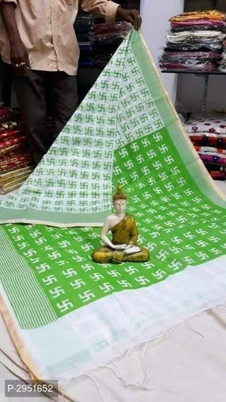 Printed Cotton Silk saree