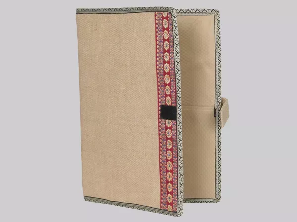 Jute File Folder