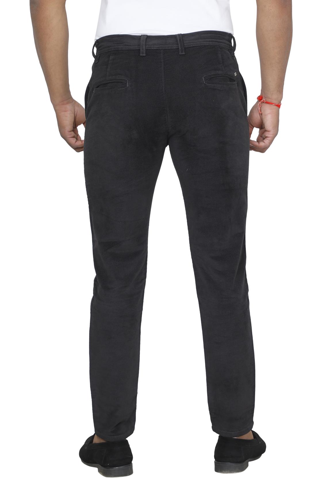 Black Trousers-back view