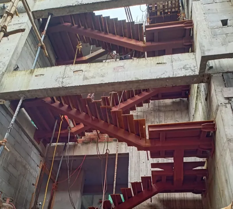 Mild Steel Staircase