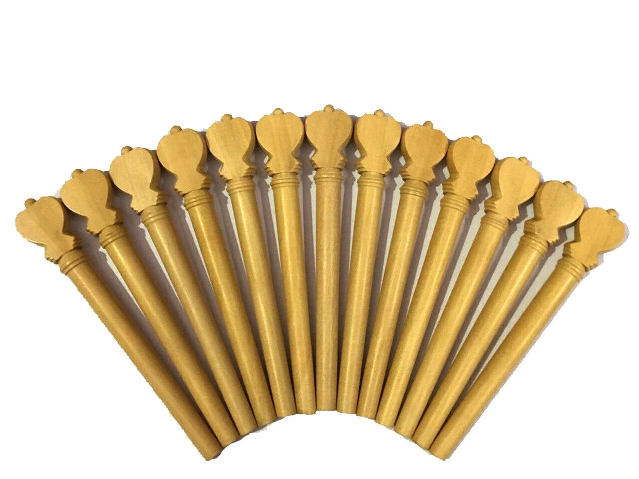 Boxwood Lute Pegs
