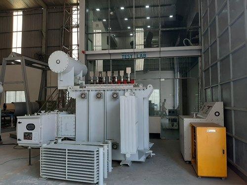 Power Transformer with Radiator and OLTC