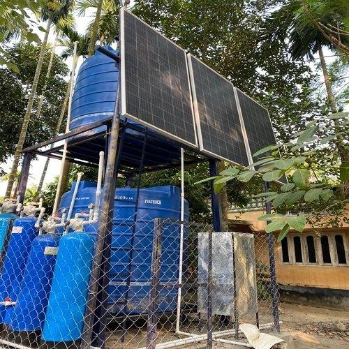 Solar Powered Arsenic Removal Treatment Plant