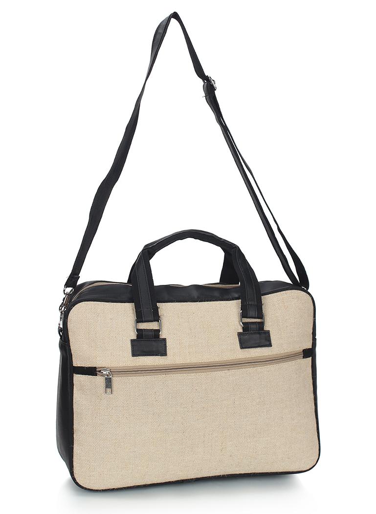 Jute Office Laptop Bag