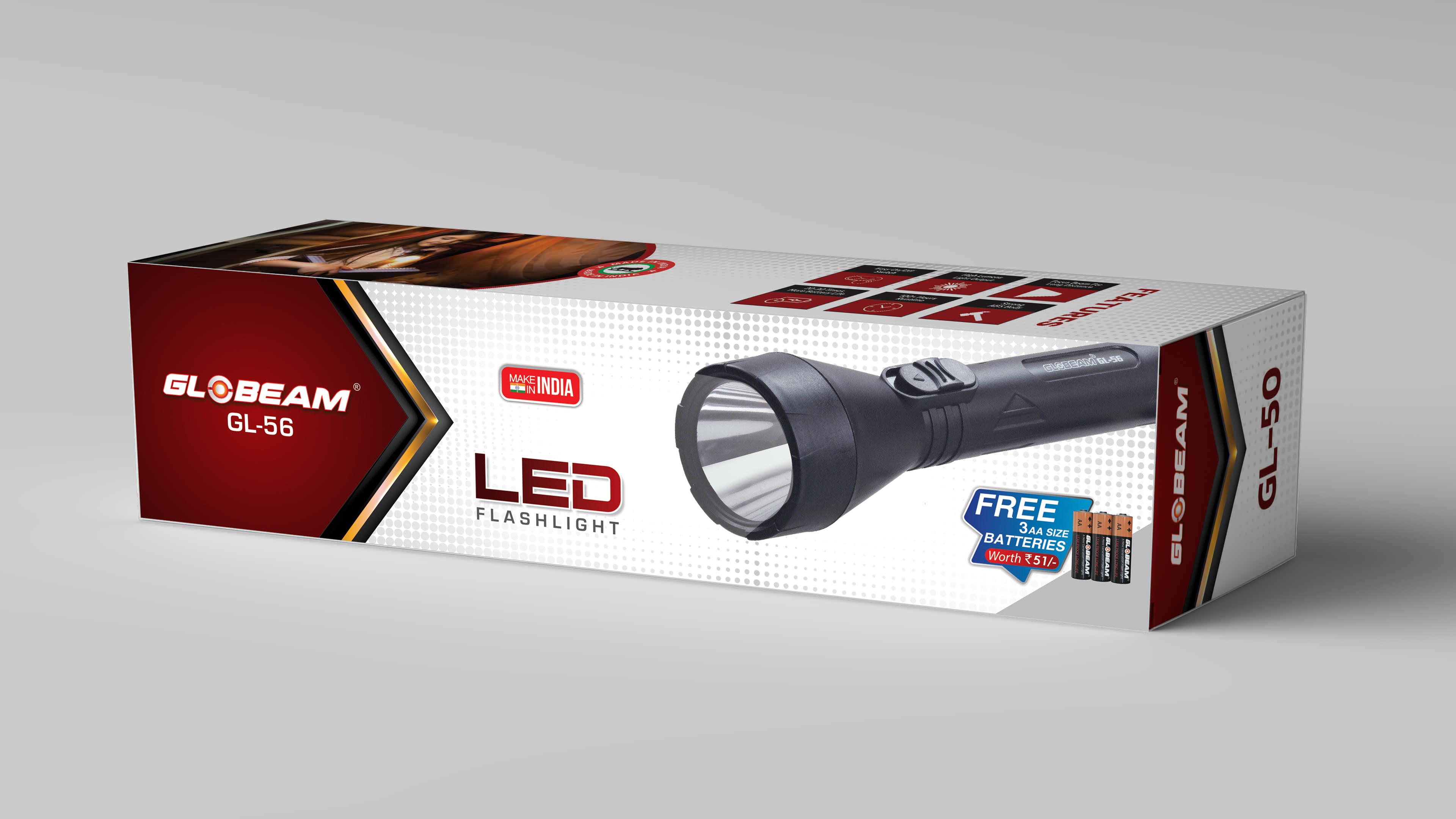 GL-56 LED Torch Light