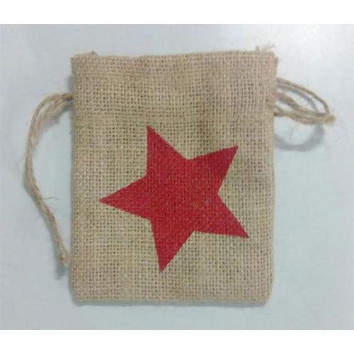 Burlap Drawstring Bags 