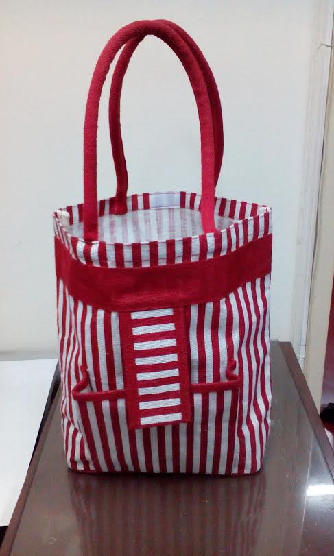 Printed Jute Shopping Bags