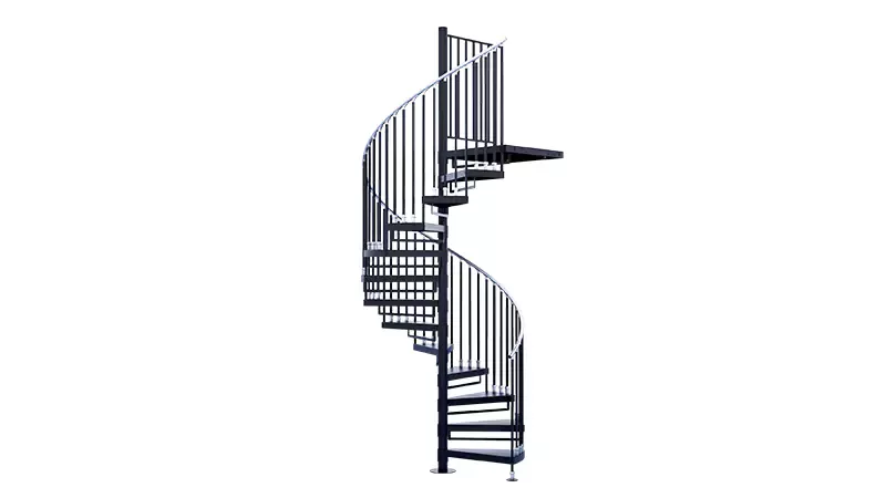 Spiral MS staircase