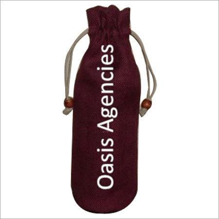 Single Bottle Jute Wine Bags