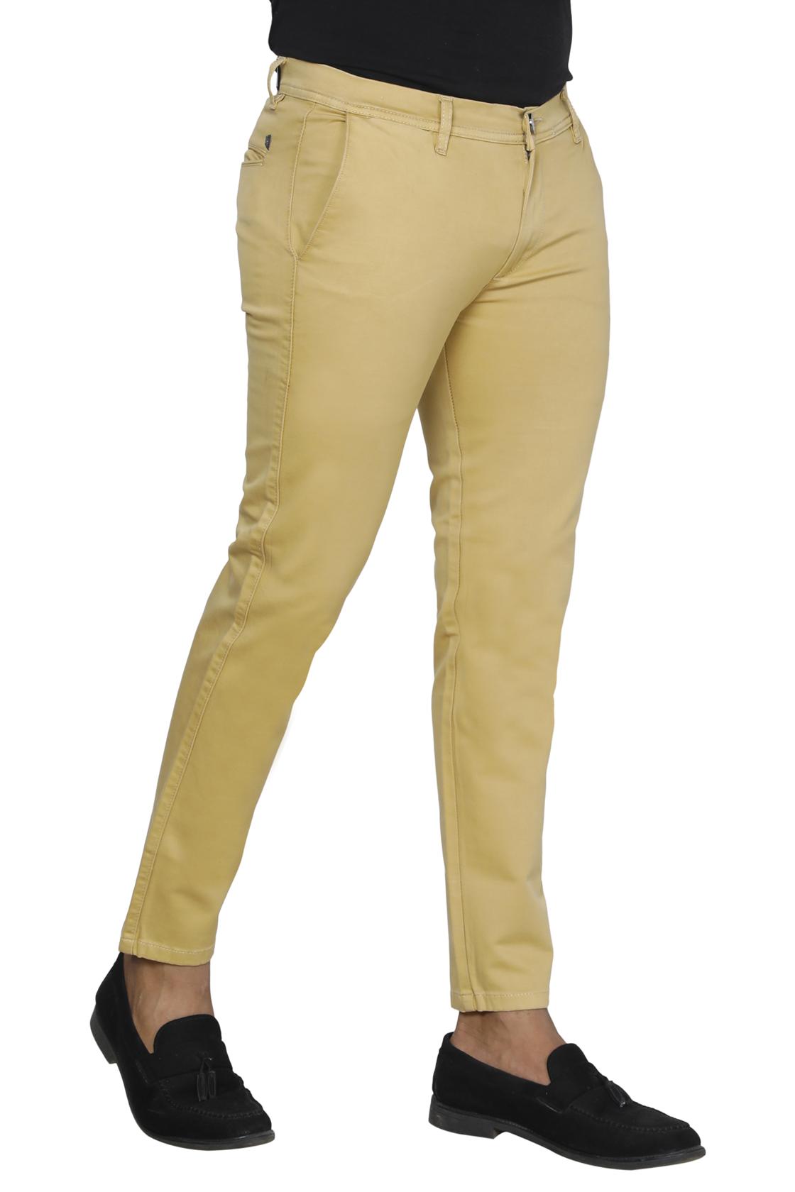 Mustard Trousers-front view
