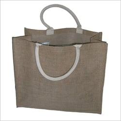 Burlap Grocery Bag 