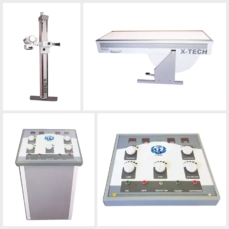 Fixed X-Ray Machine With 5 Position Bucky Table