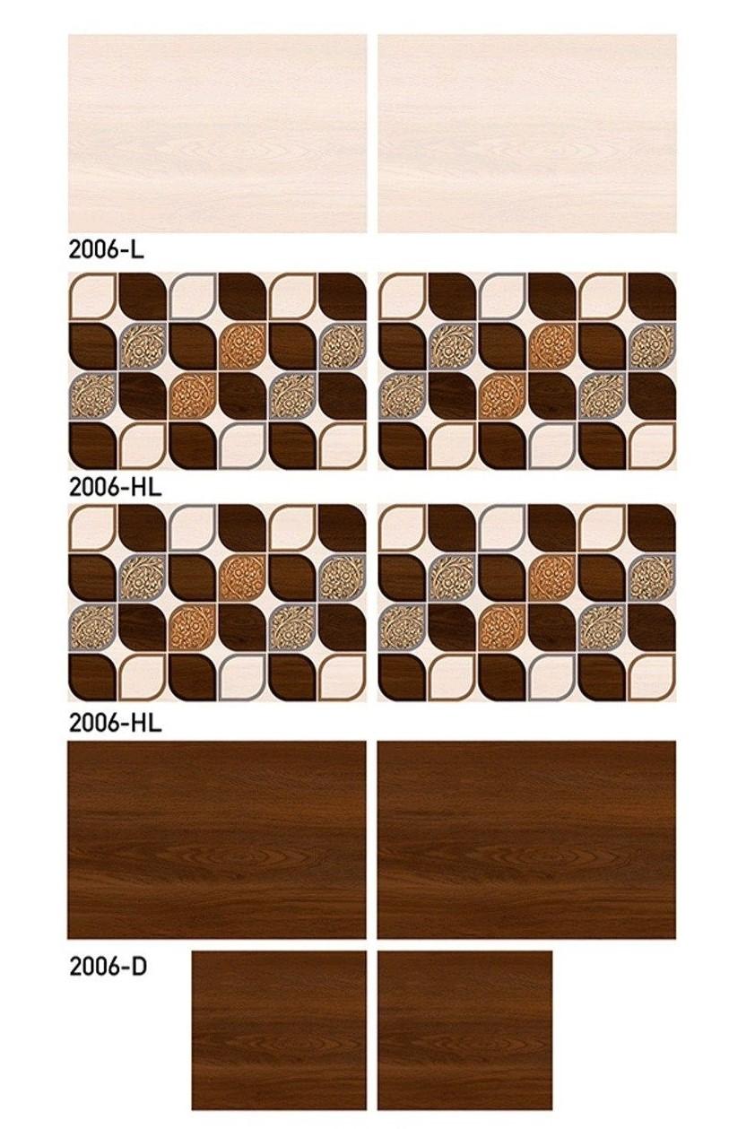 Glossy tiles for floor