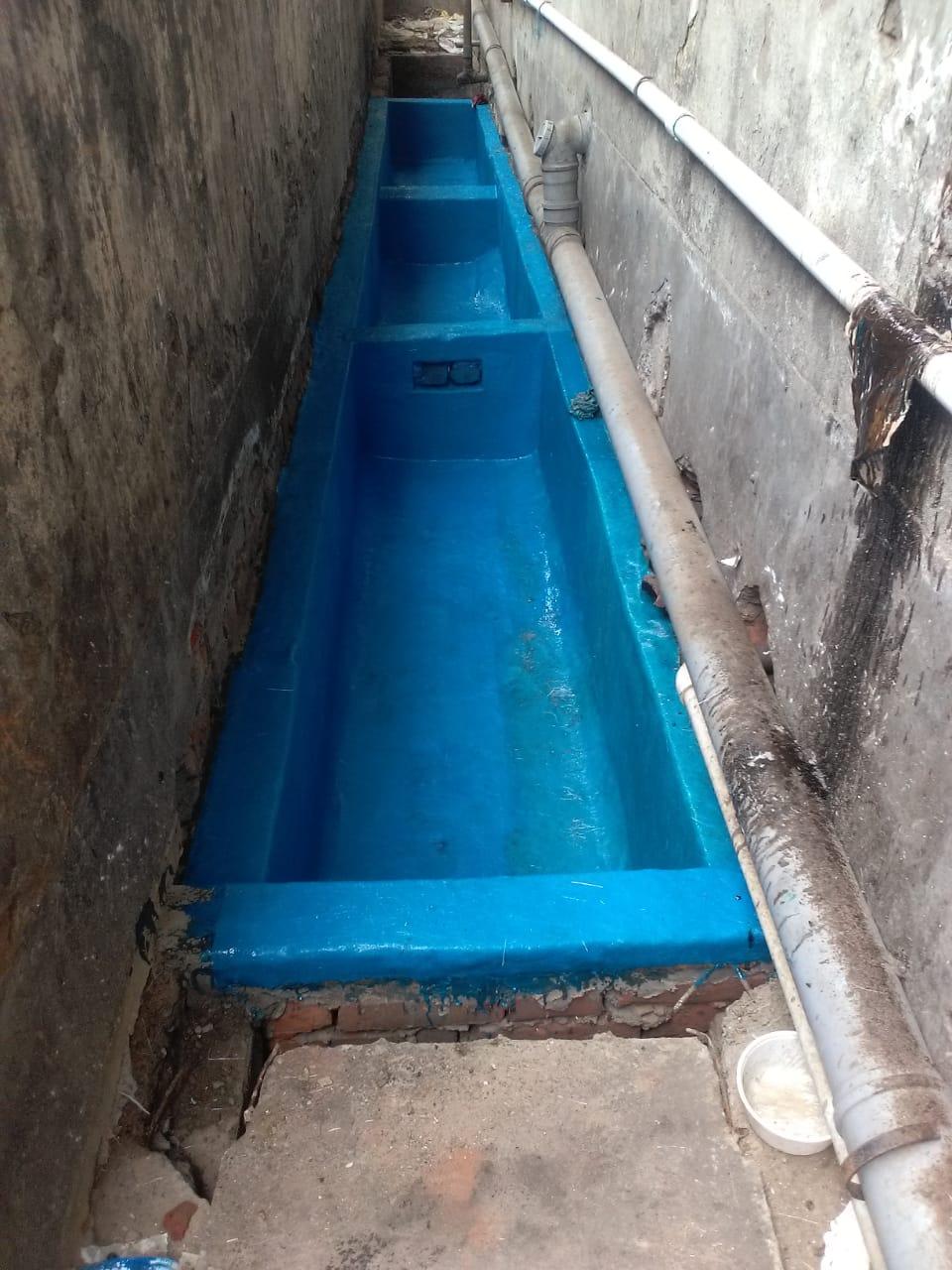 FRP Coated Water Tank