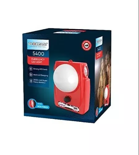 5400 Solar -Rechargeable Emergency Light