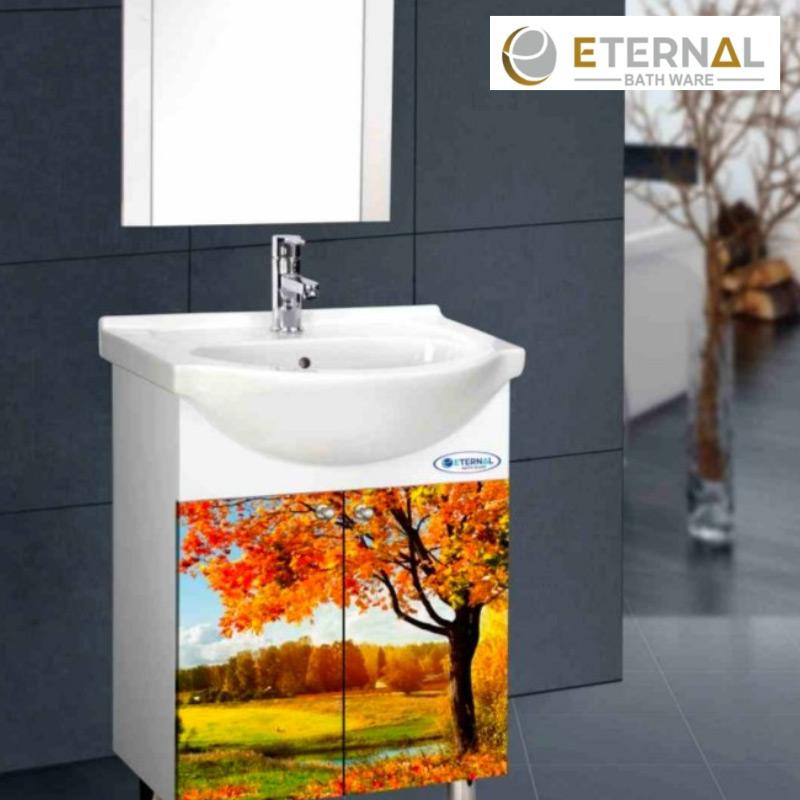 PVC floor mounted vanities cabinets