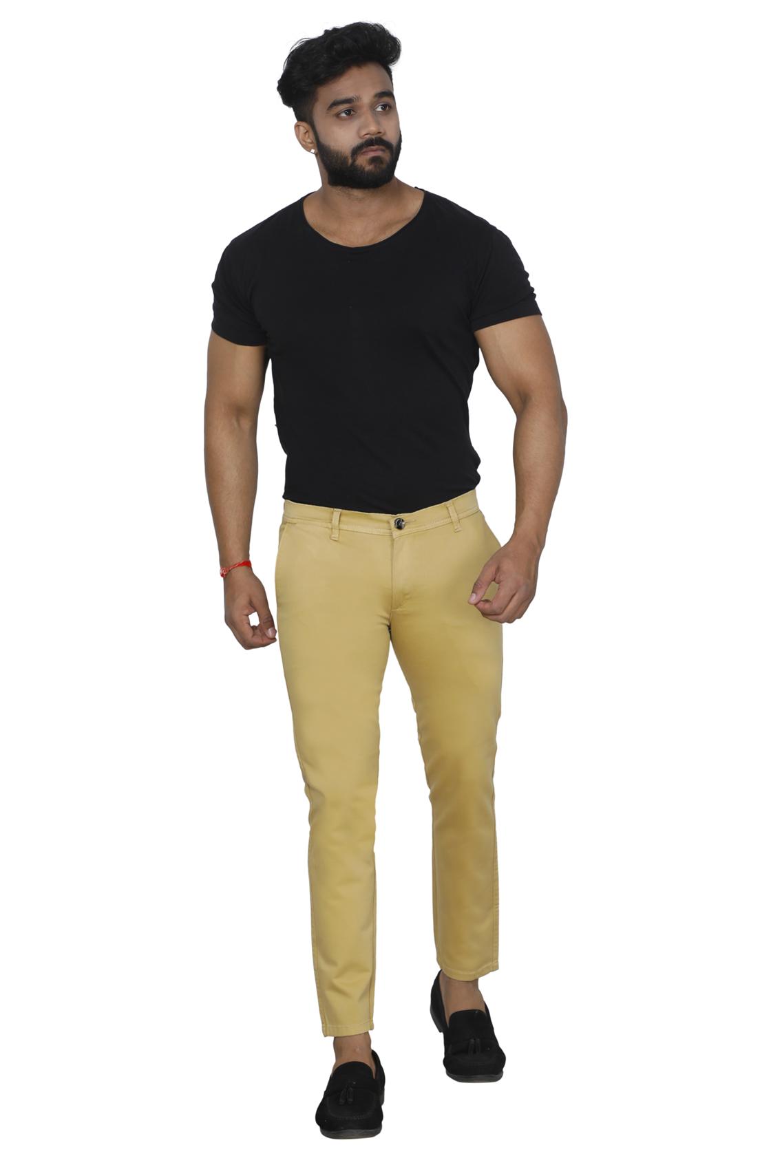 Mustard Trousers