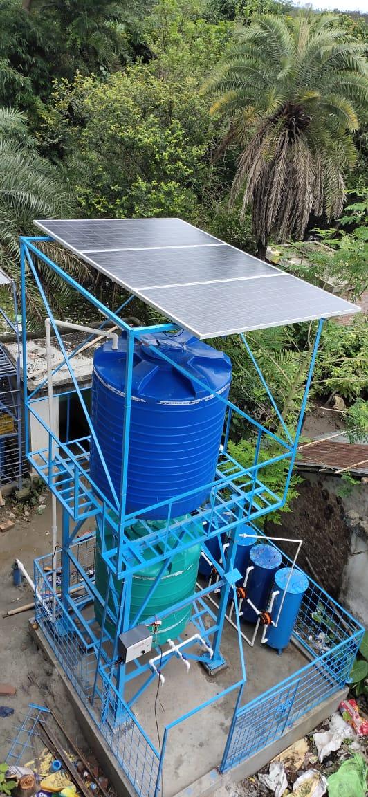 Solar-Powered Iron Removal Treatment Plant