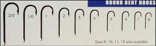 Round Bent Hooks