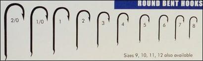 Round Bent Hooks