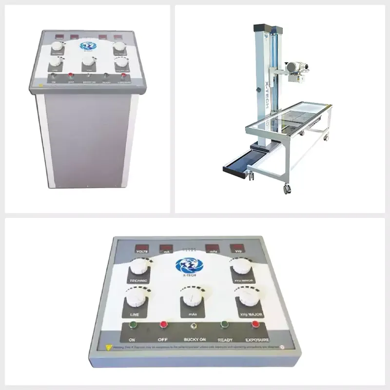 Ceiling Free Fixed X-Ray Machine with DR Systems and Transparent MOBITEX Table