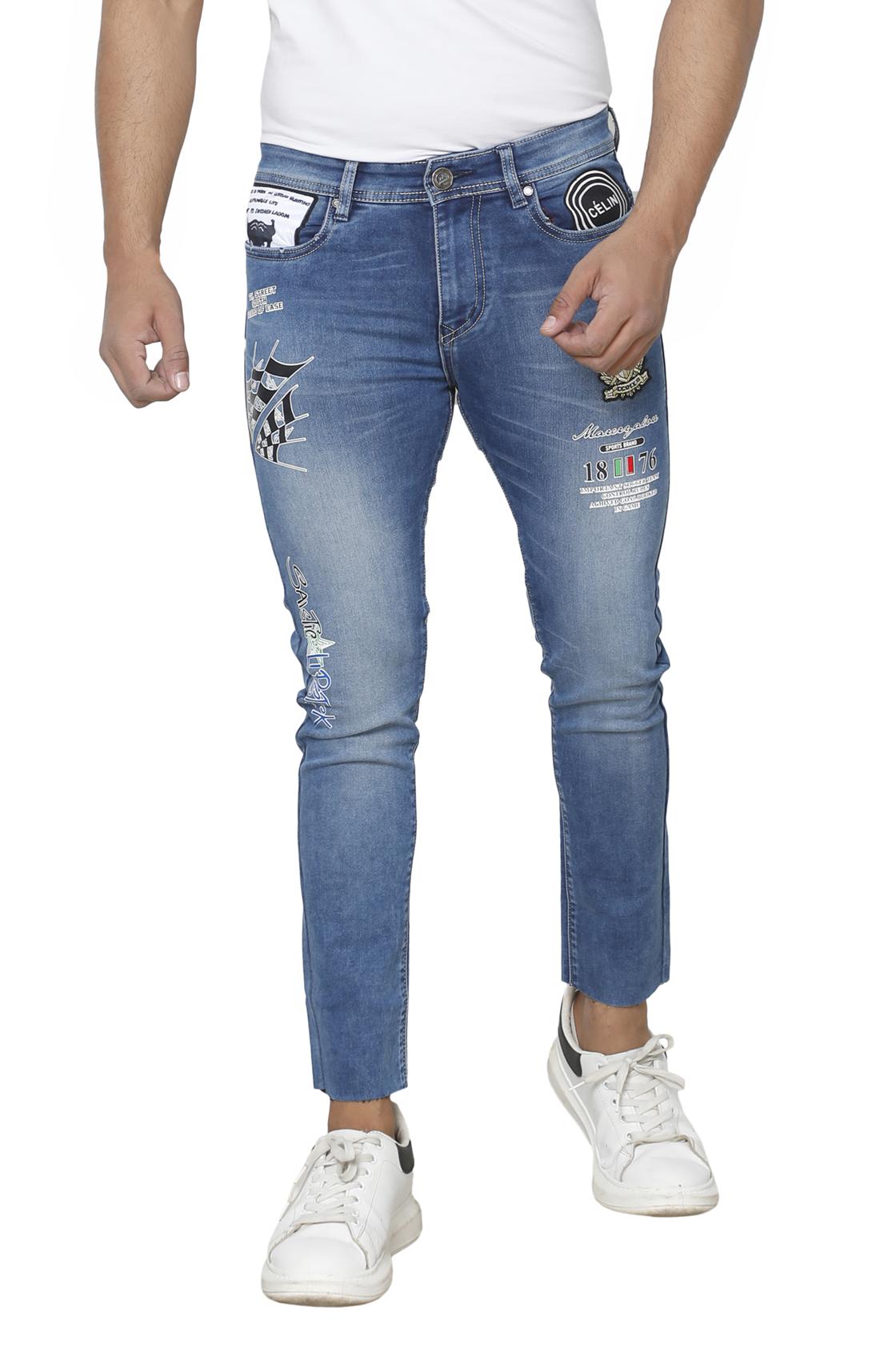 Light Blue Jeans- front side