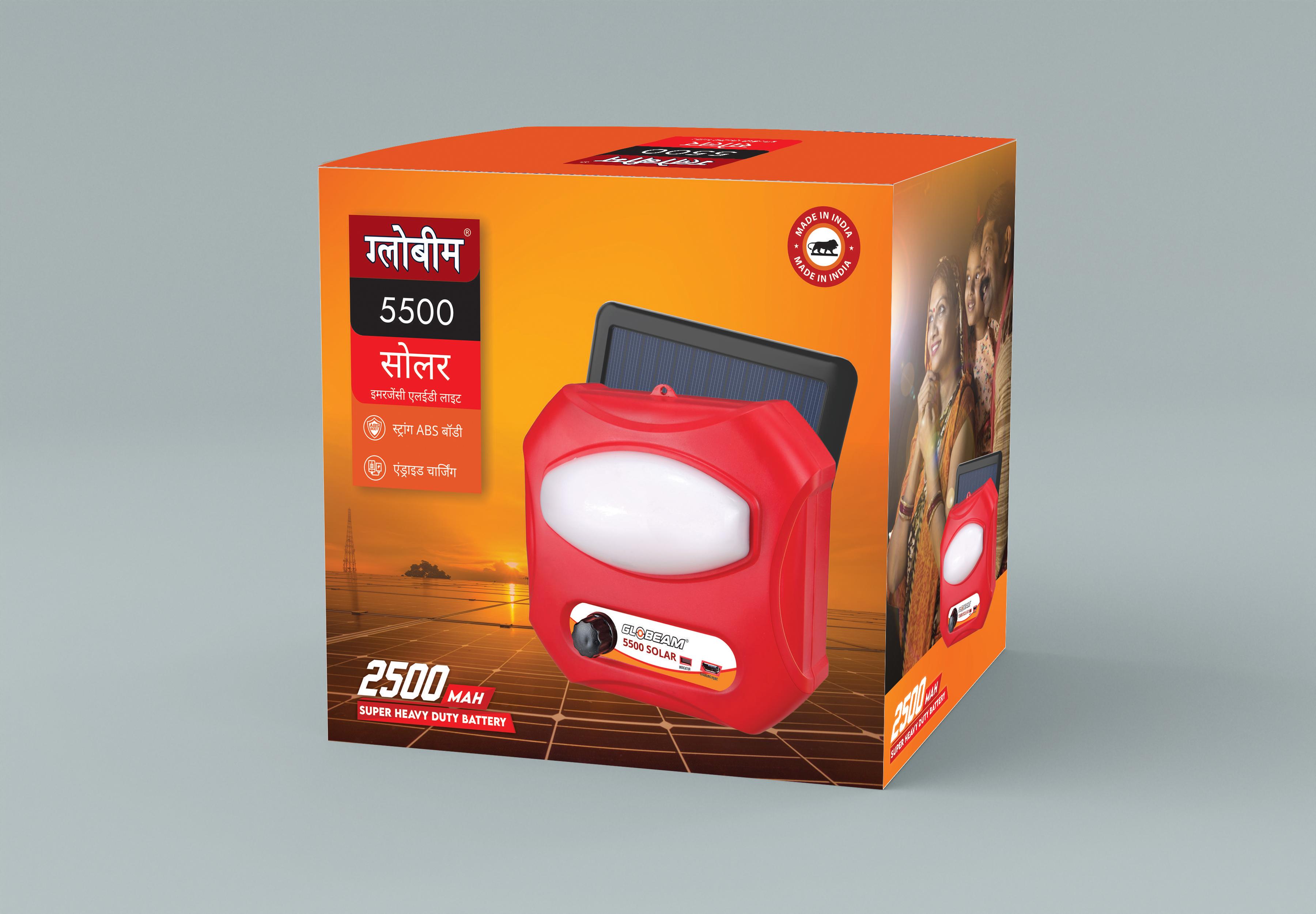 5500 Solar -Emergency Light
