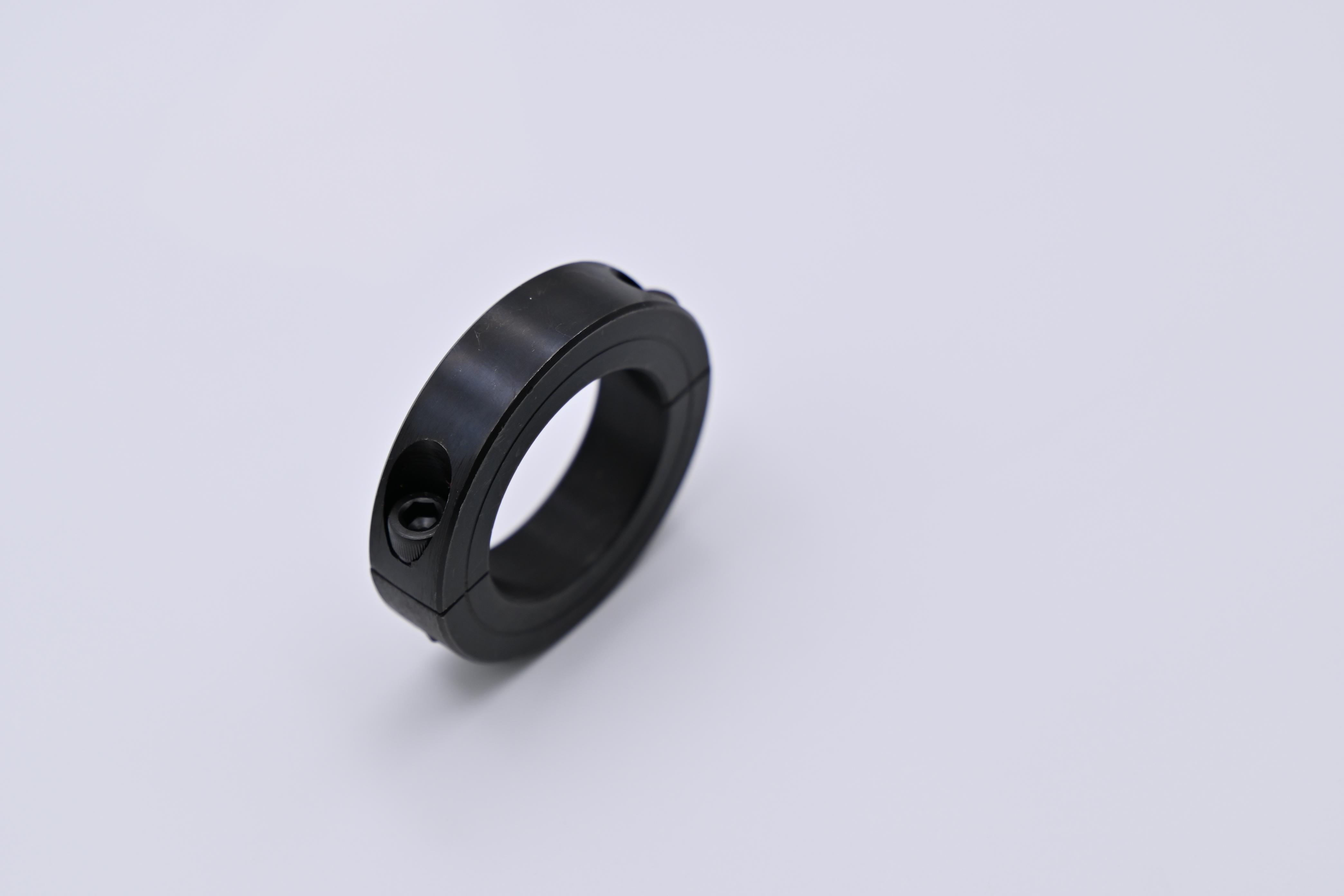 Double Split Collars Low Carbon Steel Black Oxide Finish