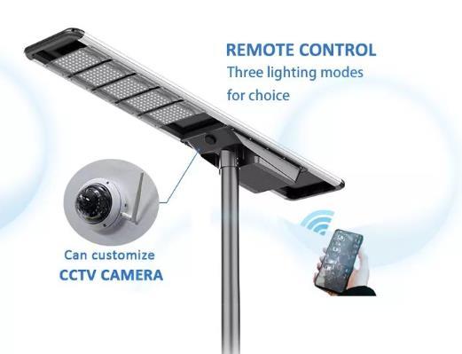 Solar CCTV Street Lights