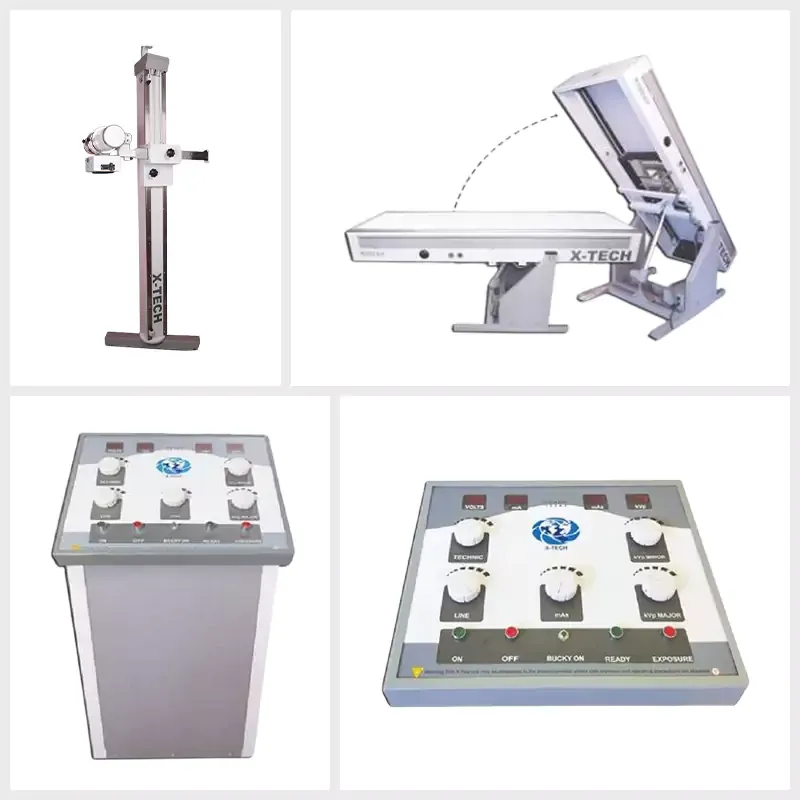 Fixed X-Ray Machine With All Positions Bucky Table