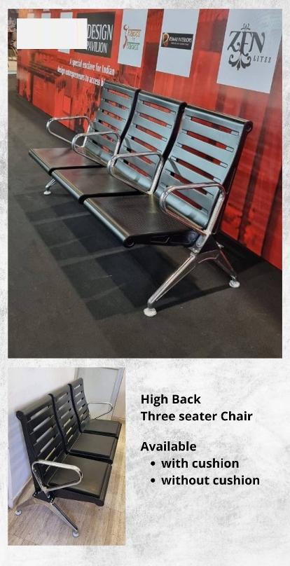 3 Seater Indian Highback with Side handles