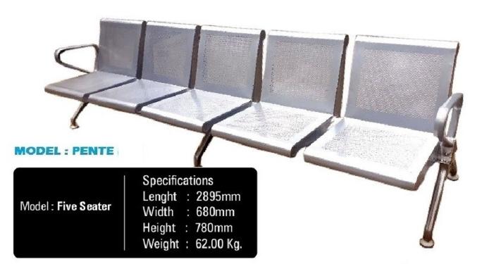 5 Seater MS Waiting Chair