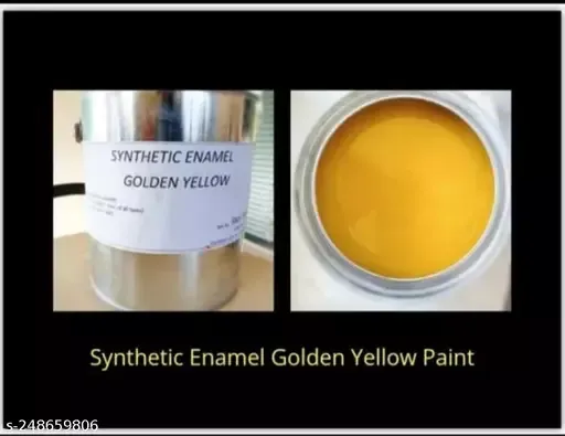 Golden Yellow Synthetic Enamel Paint