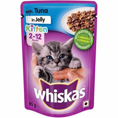 Whiskas Tuna Kitten Jelly (85 gm)