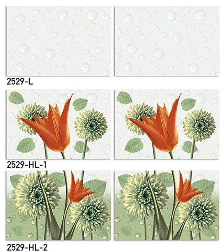 Glossy kitchen tiles